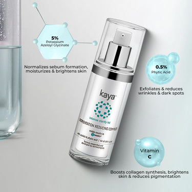 Kaya Clinic Pigmentation Reducing Complex Moisturizer 30ml | Cream For Tanning, Dark Spots, Scars & Pigmentation Removal | All Skin Types
